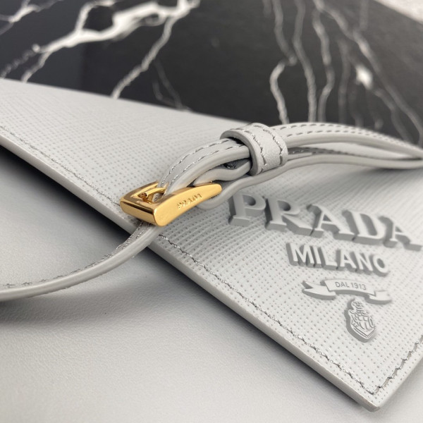 Pra*a saffiano leather mini-bag