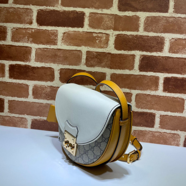 G*u*i padlock small shoulder bag