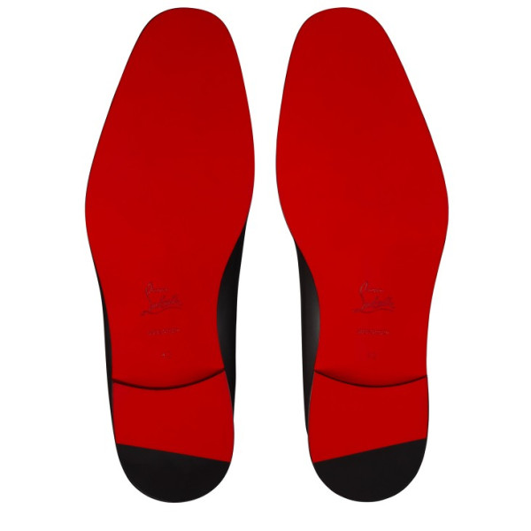 Ch**an louboutin loafers - calf leather - black - men