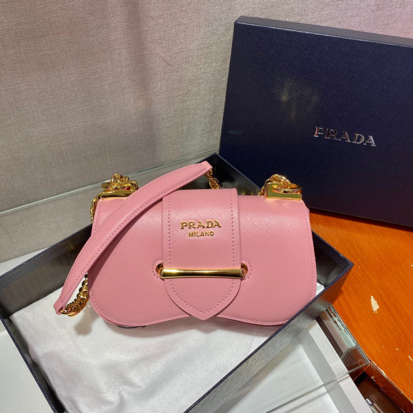 Pra*a saffiano leather Pra*a sidonie bag