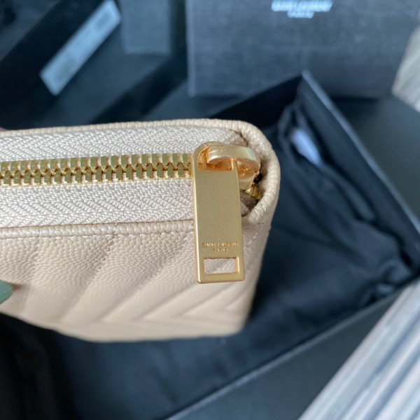 Y*L monogram zippy wallet