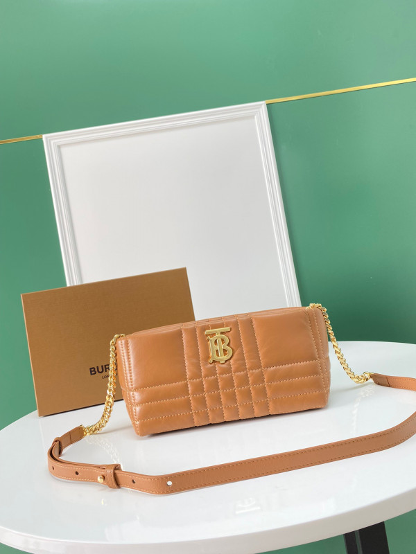 B**rry small quilted lambskin soft lola bag