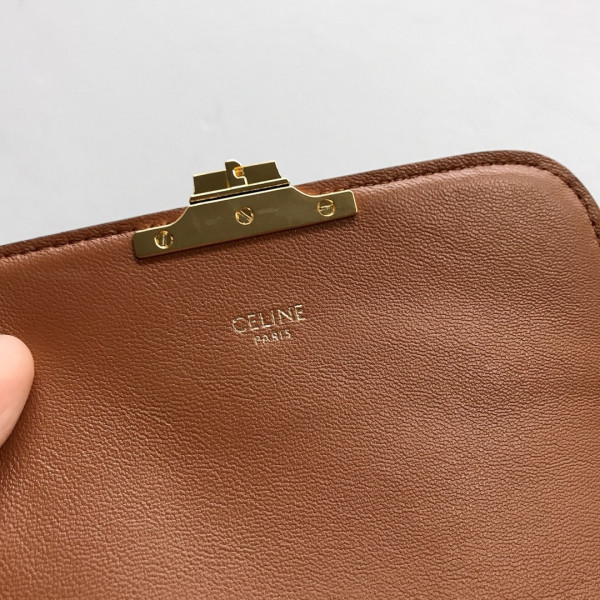 CELIN* NANO TRIOMPHE BAG IN TRIOMPHE CANVAS