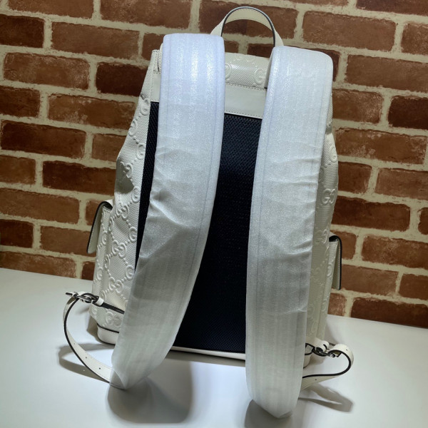 G*u*i gg embossed backpack