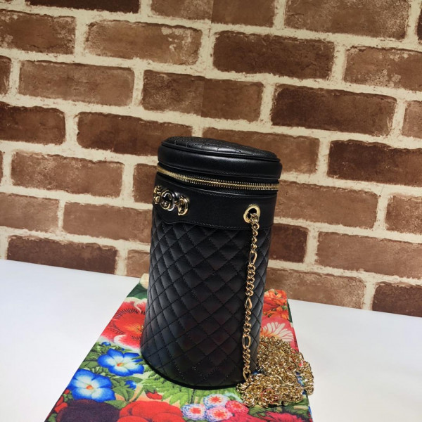 G*u*i quilted leather belt bag