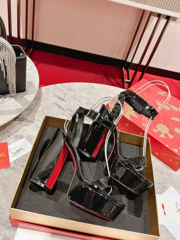 Ch**an louboutin heels sandal-13cm