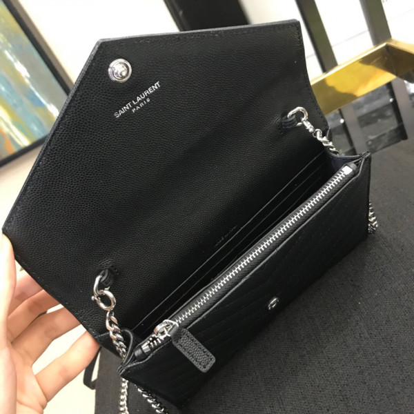 Y*L cassandre matelassÉ chain wallet
