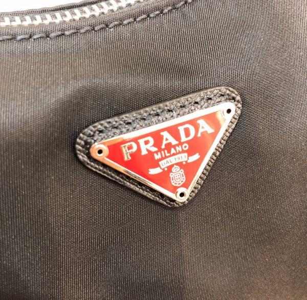 Pra*a nylon hobo bag
