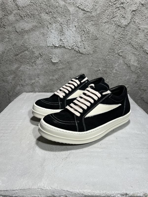 RICK OWENS SNEAKERS SUEDE