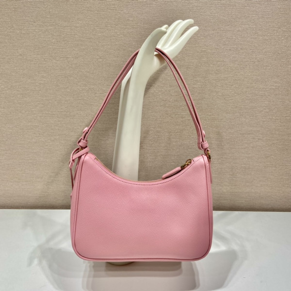 Pra*a re-edition saffiano leather mini bag