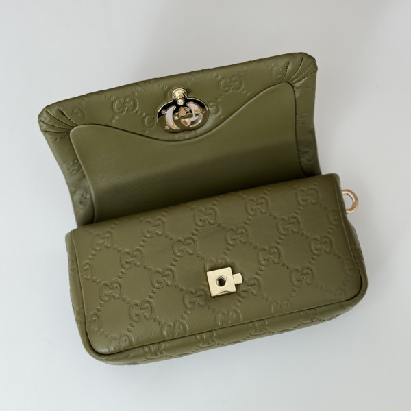 G*u*i gg milano mini top handle bag-21*12.5*4.5cm