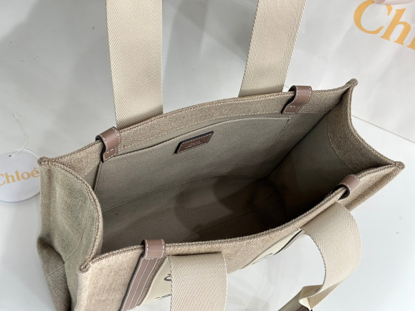 CHLOÉ woody tote bag-Mini/S/M/L