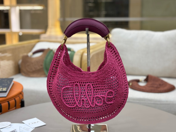 Chloe 25S summer banana hobo bag - 36*21.5*2cm