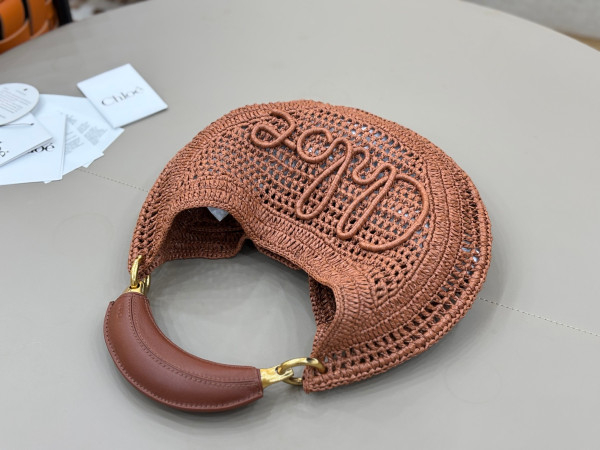 Chloe 25S summer banana hobo bag - 36*21.5*2cm