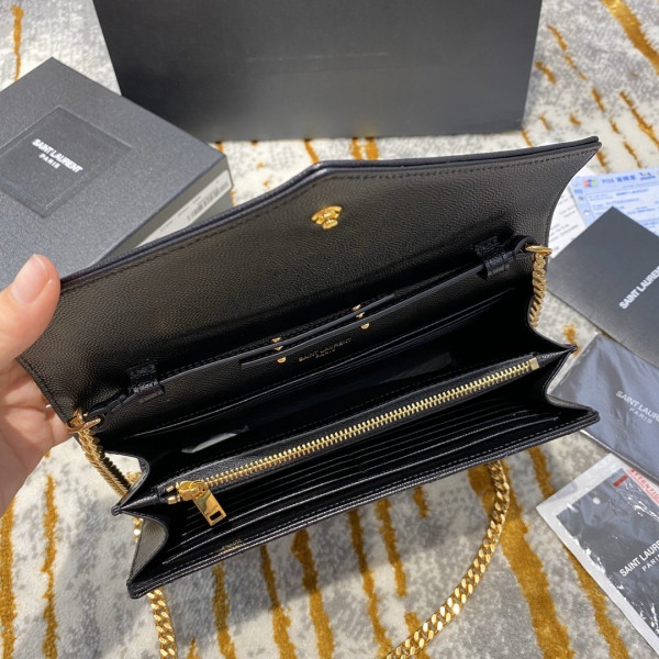 Y*L cassandre matelassÉ chain wallet